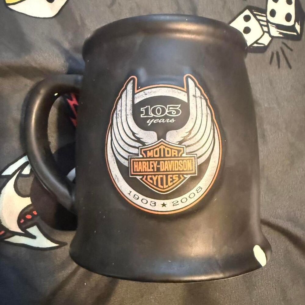 Harley-davidson Black Dinnerware
